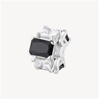 Charm Brosway FANCY MISTER BLACK in Acciaio FMB02